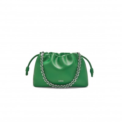 LOEWE MEDIUM FLAMENCO PURSE IN MELLOW NAPPA LAMBSKIN 0011190634 (30*20*10.5cm)